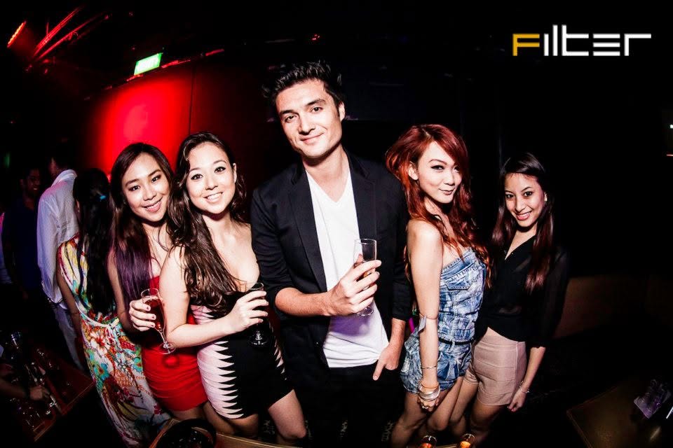 The crowd at Filter Members Club