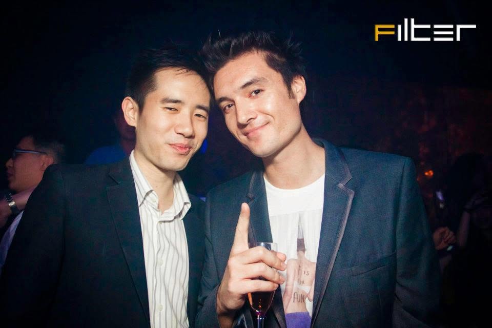 John Langan and Ben Yap at Filter Members Club