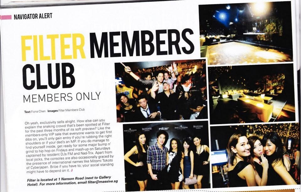 Filter Members Club — Press